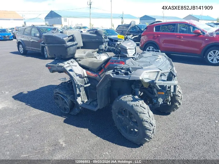 2018 Polaris Sportsman 850 Sp VIN: 4XASXE852JB141909 Lot: 12086883