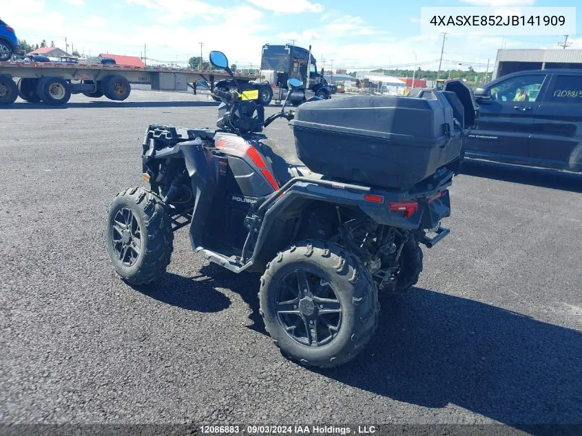 2018 Polaris Sportsman 850 Sp VIN: 4XASXE852JB141909 Lot: 12086883