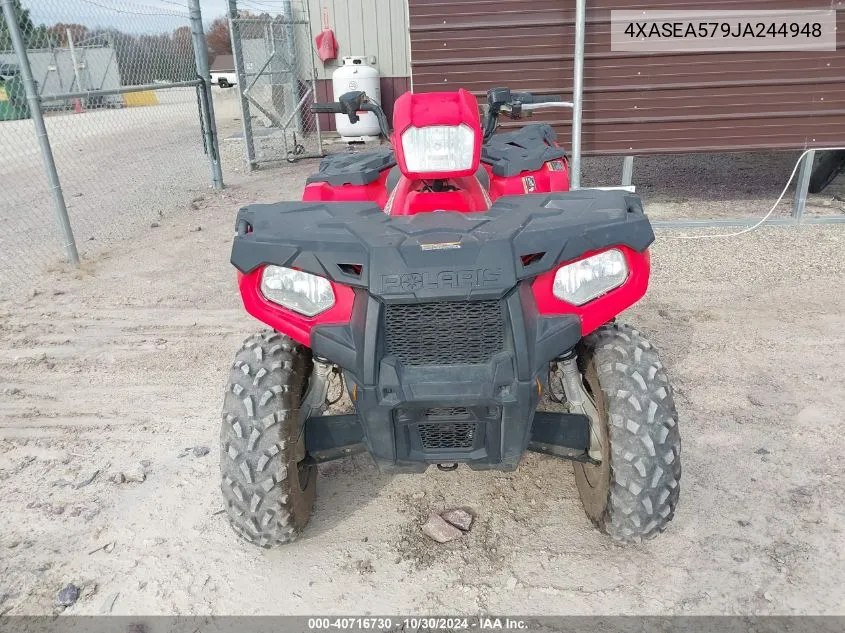 2018 Polaris Sportsman 570 VIN: 4XASEA579JA244948 Lot: 40716730