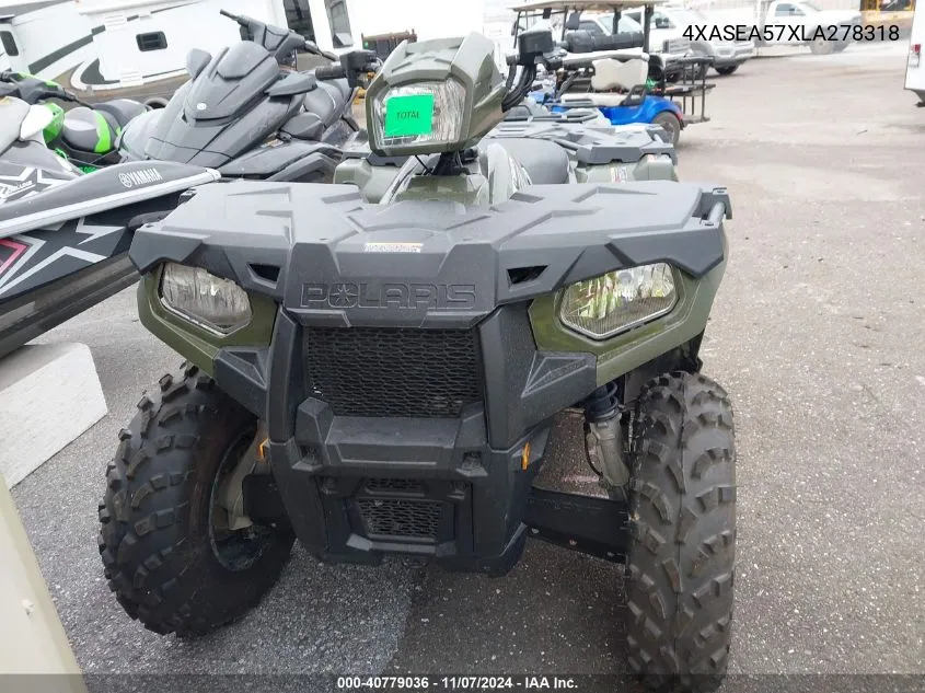 2020 Polaris Sportsman 570 VIN: 4XASEA57XLA278318 Lot: 40779036