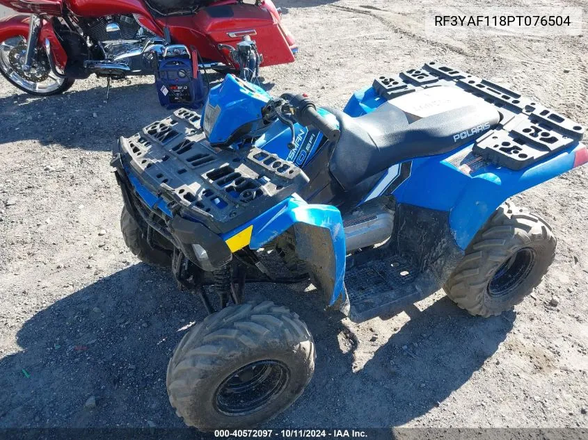 2023 Polaris Sportsman 110 Efi VIN: RF3YAF118PT076504 Lot: 40572097