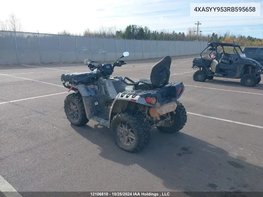 2024 Polaris Sportsman Touring Xp 1000 Trail VIN: 4XASYY953RB595658 Lot: 12106810