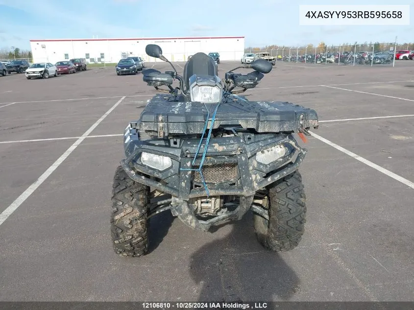 2024 Polaris Sportsman Touring Xp 1000 Trail VIN: 4XASYY953RB595658 Lot: 12106810