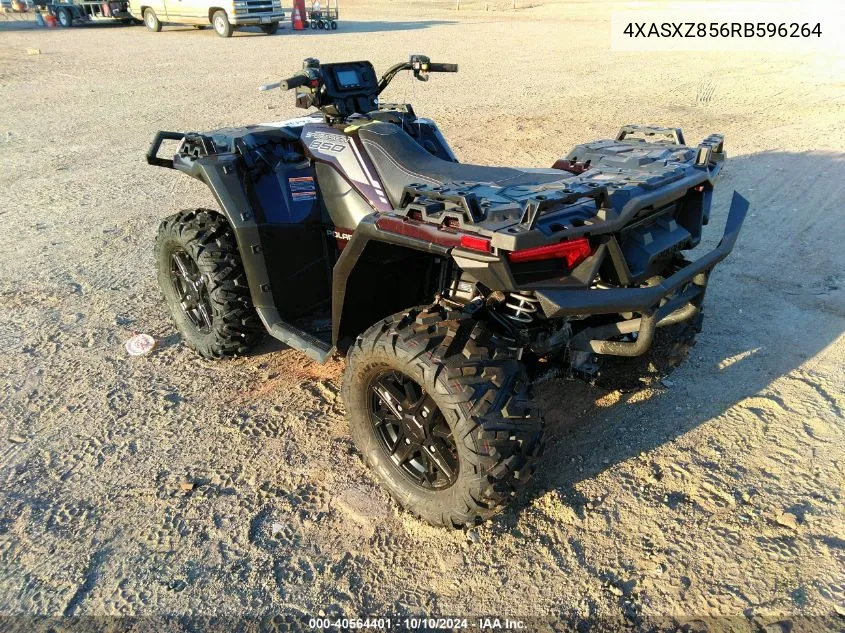 2024 Polaris Sportsman 850 Ultimate Trail Le VIN: 4XASXZ856RB596264 Lot: 40564401