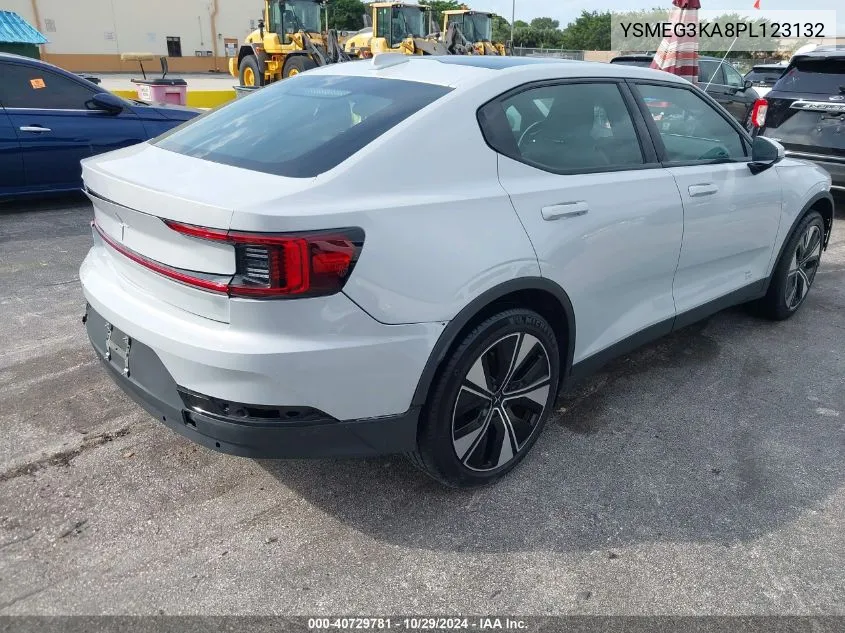 2023 Polestar 2 Long Range Single Motor/Long Range Single Motor Plus VIN: YSMEG3KA8PL123132 Lot: 40729781