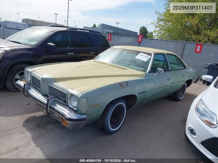 1973 Pontiac Le Mans VIN: 2D29M3P311407 Lot: 40584158