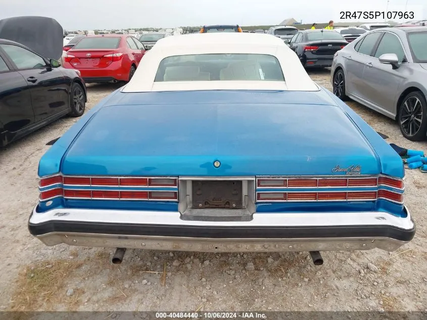 2R47S5P107963 1975 Pontiac Other