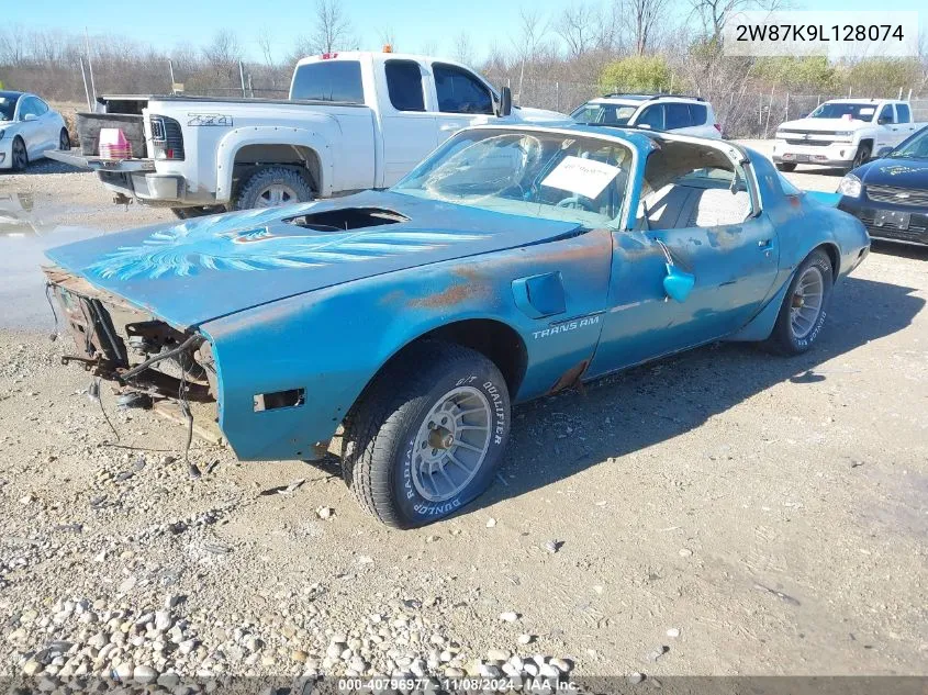 1978 Pontiac Trans-Am VIN: 2W87K9L128074 Lot: 40796977