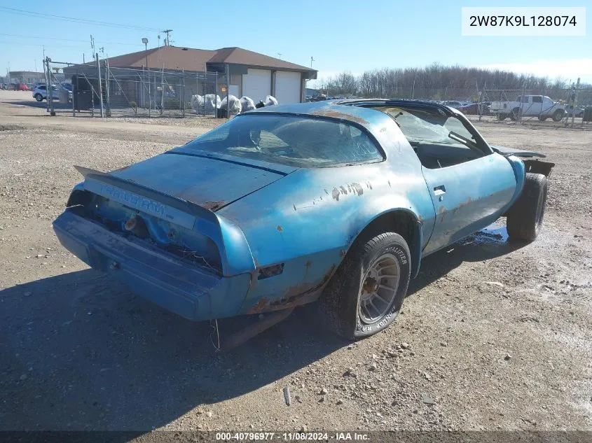 1978 Pontiac Trans-Am VIN: 2W87K9L128074 Lot: 40796977