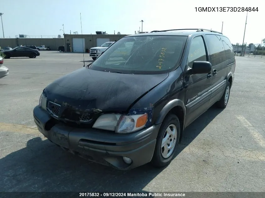 2003 Pontiac Montana Ext VIN: 1GMDX13E73D284844 Lot: 20175832