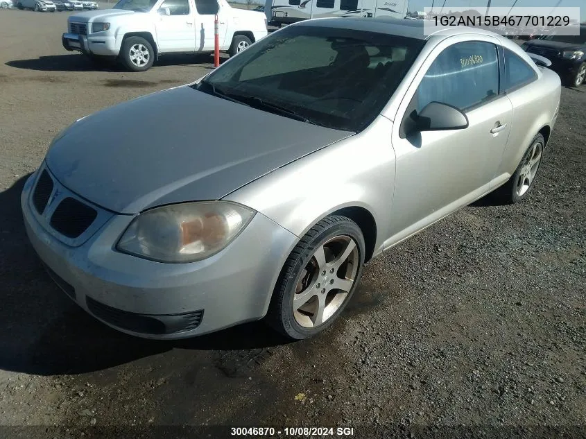 2006 Pontiac Pursuit Gt VIN: 1G2AN15B467701229 Lot: 30046870