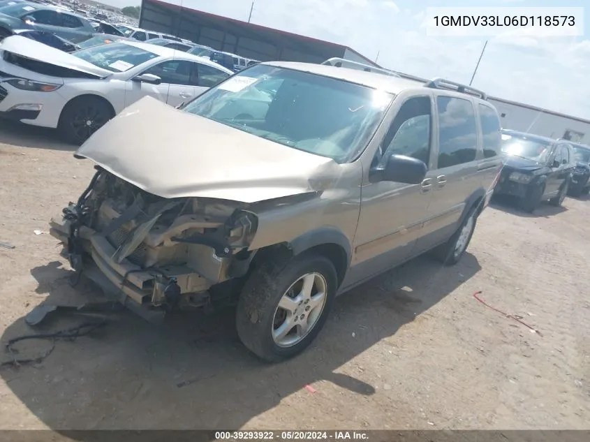 1GMDV33L06D118573 2006 Pontiac Montana Sv6