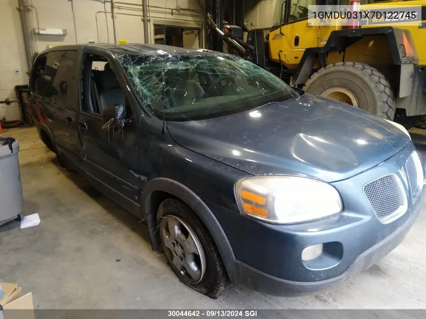 1GMDU031X7D122745 2007 Pontiac Montana Sv6