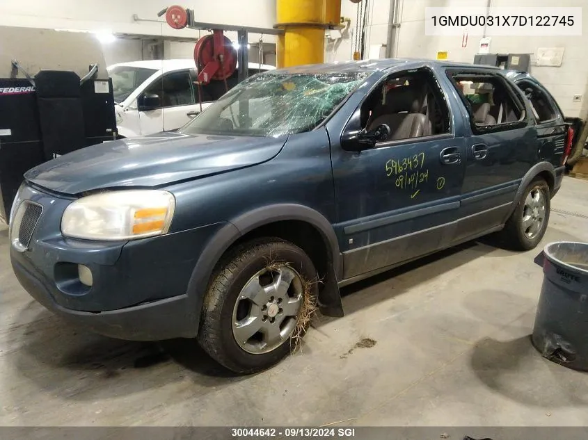 1GMDU031X7D122745 2007 Pontiac Montana Sv6