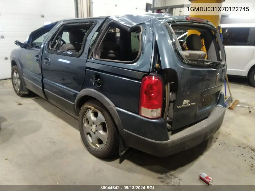 1GMDU031X7D122745 2007 Pontiac Montana Sv6