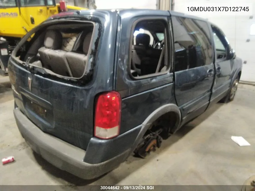 1GMDU031X7D122745 2007 Pontiac Montana Sv6