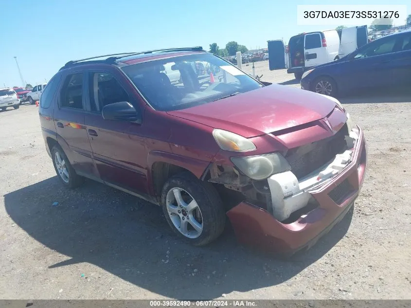 3G7DA03E73S531276 2003 Pontiac Aztek