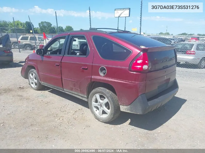 3G7DA03E73S531276 2003 Pontiac Aztek