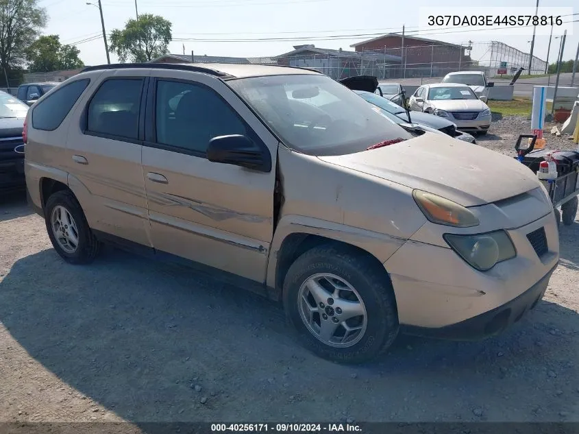 3G7DA03E44S578816 2004 Pontiac Aztek