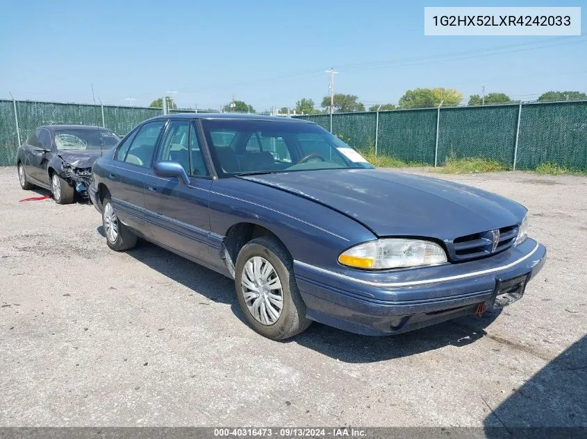 1994 Pontiac Bonneville Se VIN: 1G2HX52LXR4242033 Lot: 40316473