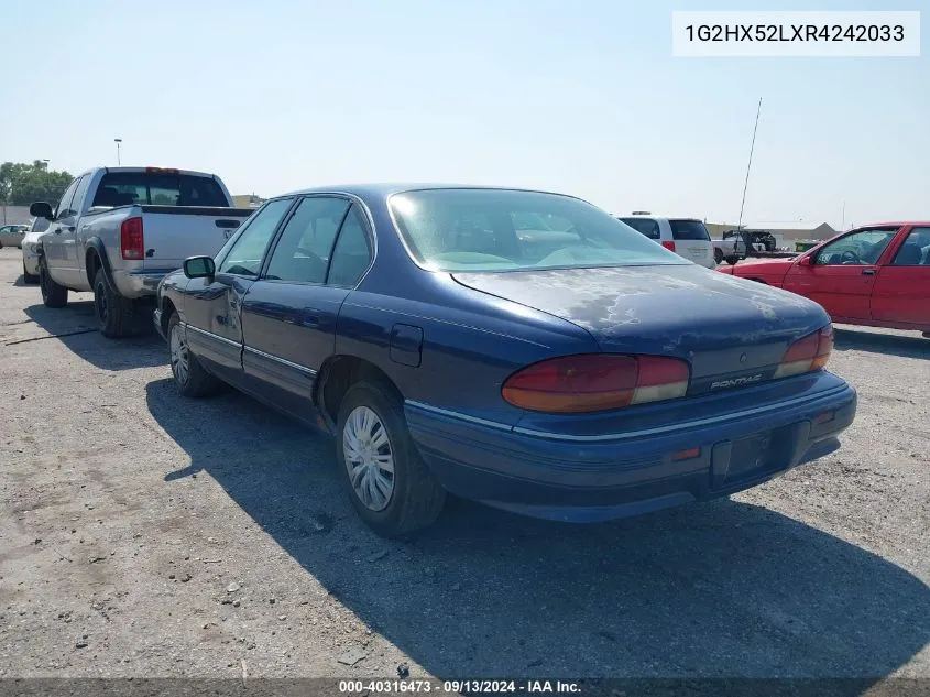 1G2HX52LXR4242033 1994 Pontiac Bonneville Se