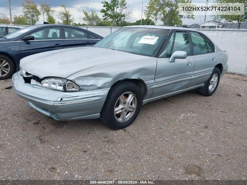 1996 Pontiac Bonneville Se VIN: 1G2HX52K7T4224104 Lot: 40462087