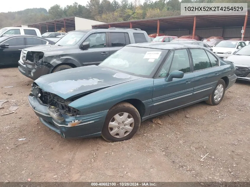 1996 Pontiac Bonneville Se VIN: 1G2HX52K2T4254529 Lot: 40652100