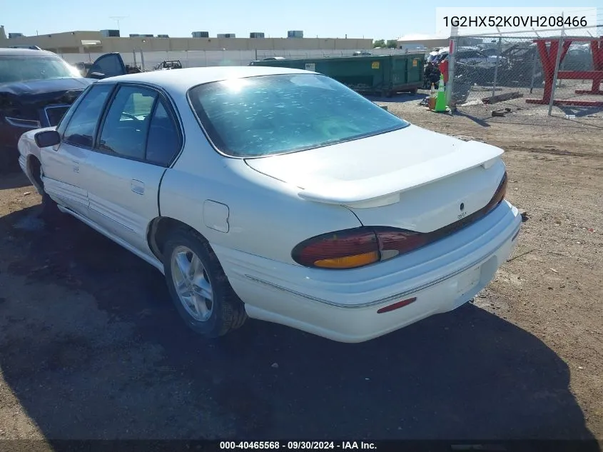 1997 Pontiac Bonneville Se VIN: 1G2HX52K0VH208466 Lot: 40465568