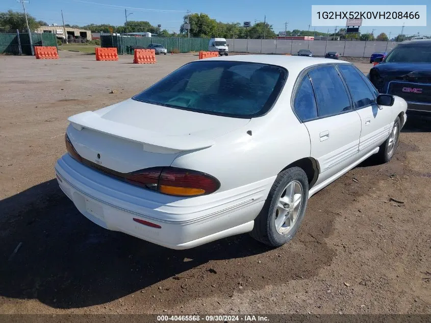 1997 Pontiac Bonneville Se VIN: 1G2HX52K0VH208466 Lot: 40465568