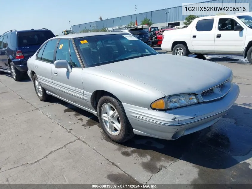 1G2HX52K0W4206516 1998 Pontiac Bonneville Se