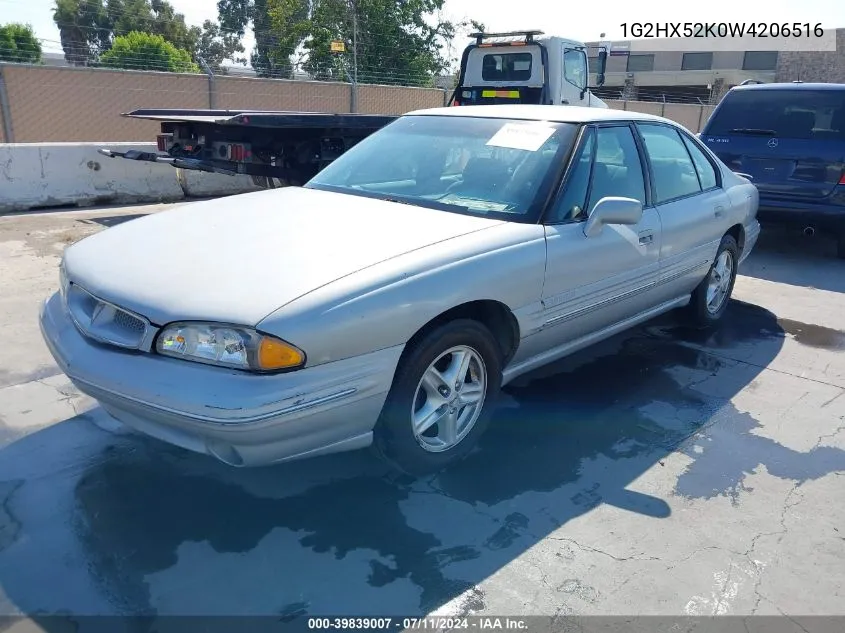 1G2HX52K0W4206516 1998 Pontiac Bonneville Se