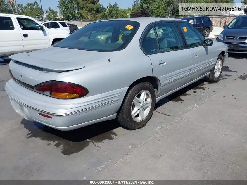 1G2HX52K0W4206516 1998 Pontiac Bonneville Se