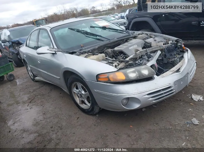 1G2HX54K8Y4288799 2000 Pontiac Bonneville Se