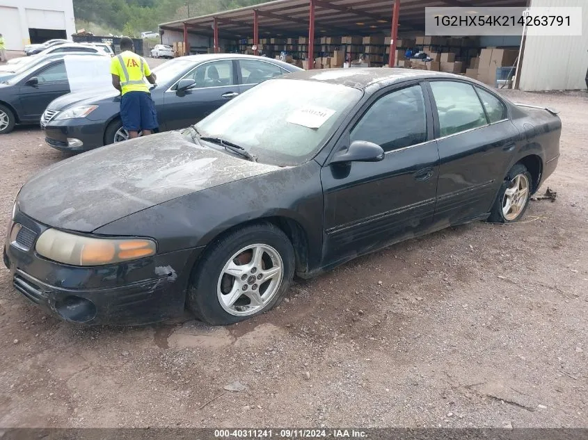 1G2HX54K214263791 2001 Pontiac Bonneville Se