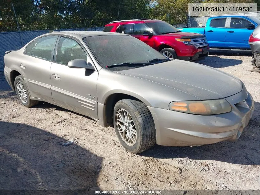 2001 Pontiac Bonneville Sle VIN: 1G2HY54K114169530 Lot: 40510268