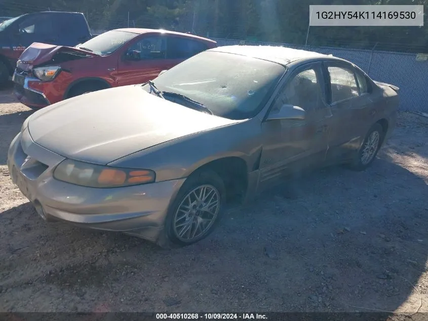 2001 Pontiac Bonneville Sle VIN: 1G2HY54K114169530 Lot: 40510268