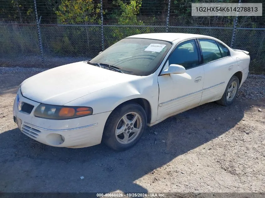 2001 Pontiac Bonneville Se VIN: 1G2HX54K614278813 Lot: 40668026