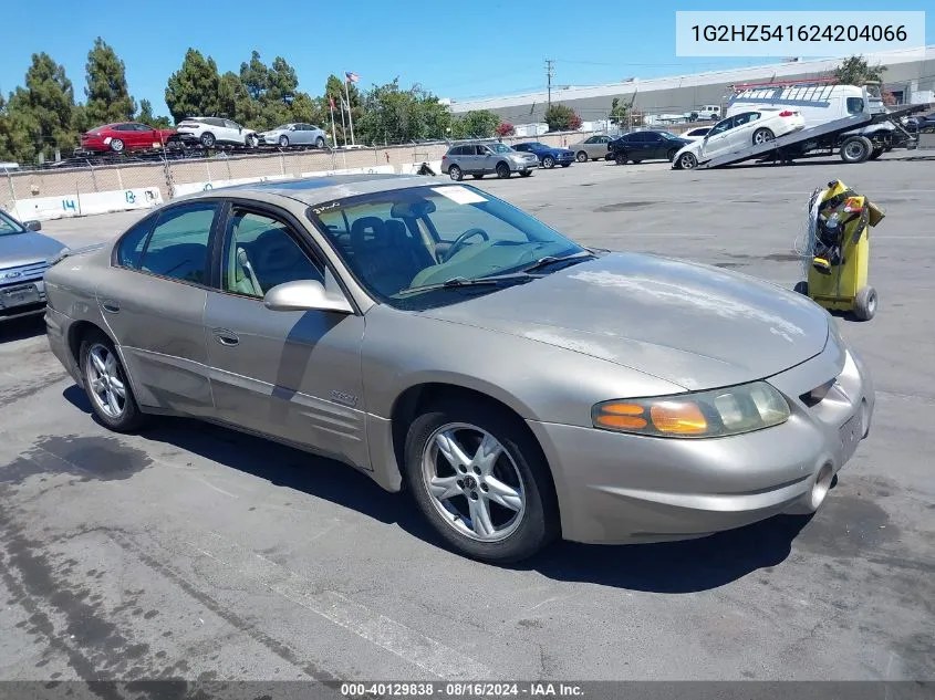 1G2HZ541624204066 2002 Pontiac Bonneville Ssei