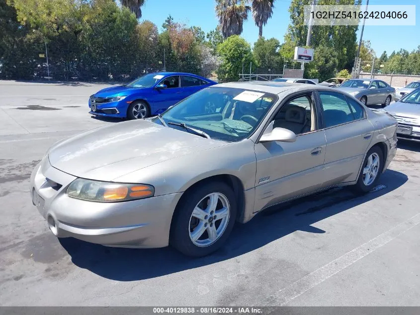 2002 Pontiac Bonneville Ssei VIN: 1G2HZ541624204066 Lot: 40129838