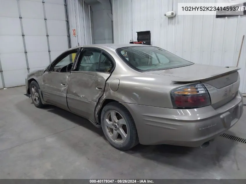 1G2HY52K234145937 2003 Pontiac Bonneville Sle