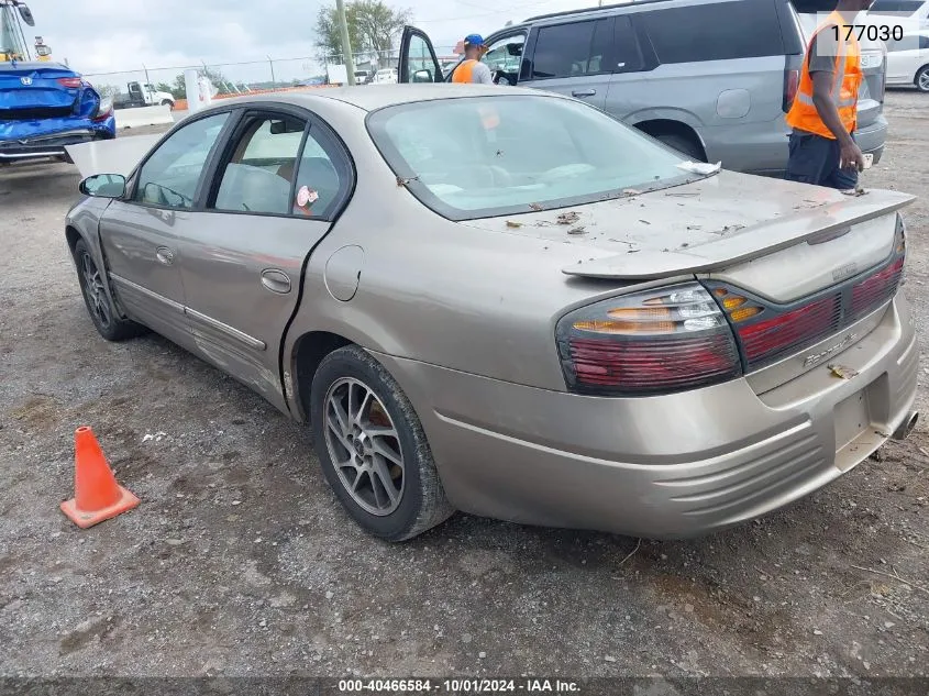 2003 Pontiac Bonneville VIN: 177030 Lot: 40466584