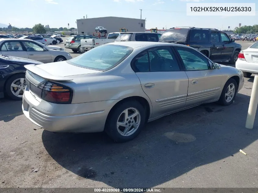 2004 Pontiac Bonneville Se VIN: 1G2HX52K94U256330 Lot: 40289069