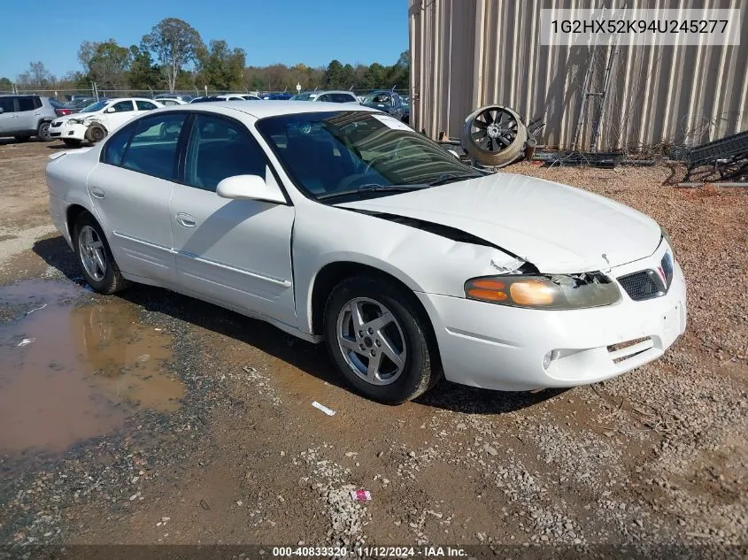 1G2HX52K94U245277 2004 Pontiac Bonneville Se