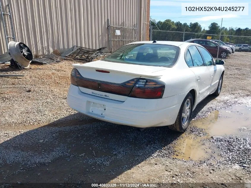 1G2HX52K94U245277 2004 Pontiac Bonneville Se