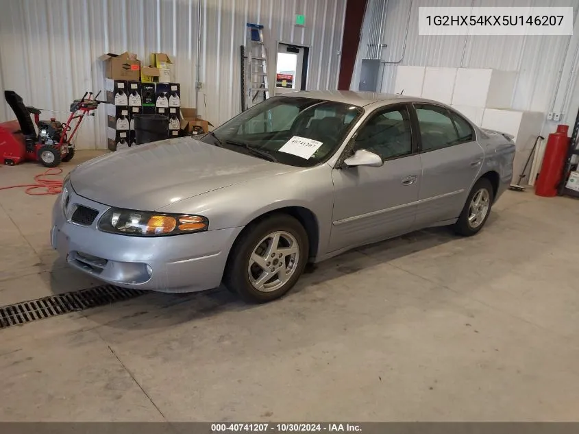 2005 Pontiac Bonneville Se VIN: 1G2HX54KX5U146207 Lot: 40741207