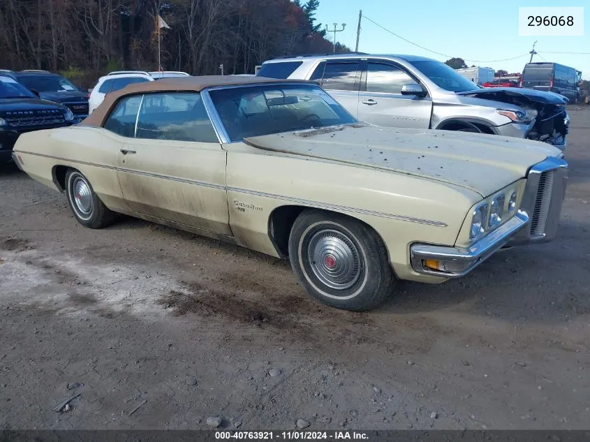 1970 Pontiac Catalina VIN: 296068 Lot: 40763921