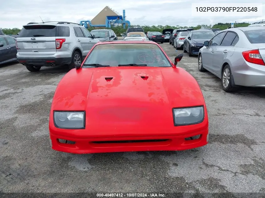 1985 Pontiac Fiero Gt VIN: 1G2PG3790FP220548 Lot: 40497412