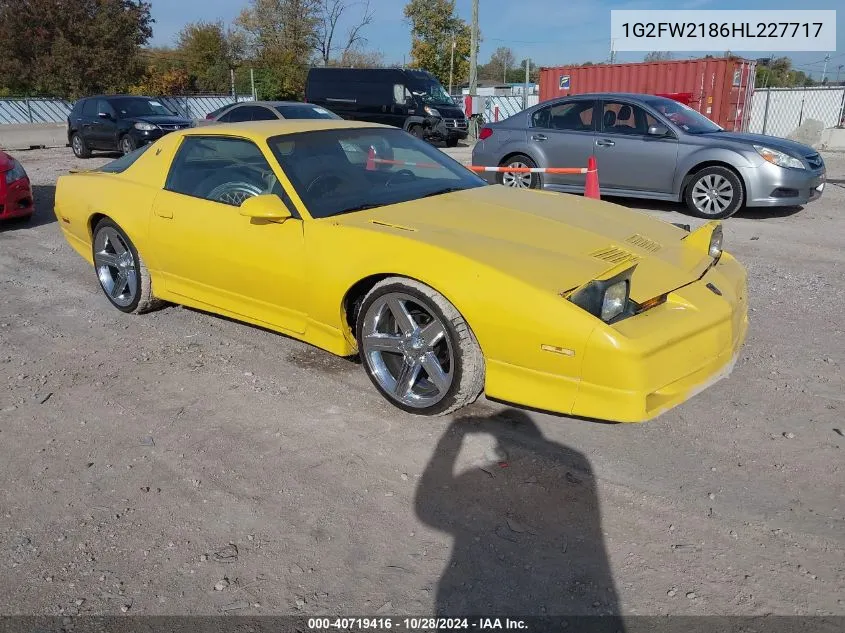 1987 Pontiac Firebird Trans Am VIN: 1G2FW2186HL227717 Lot: 40719416