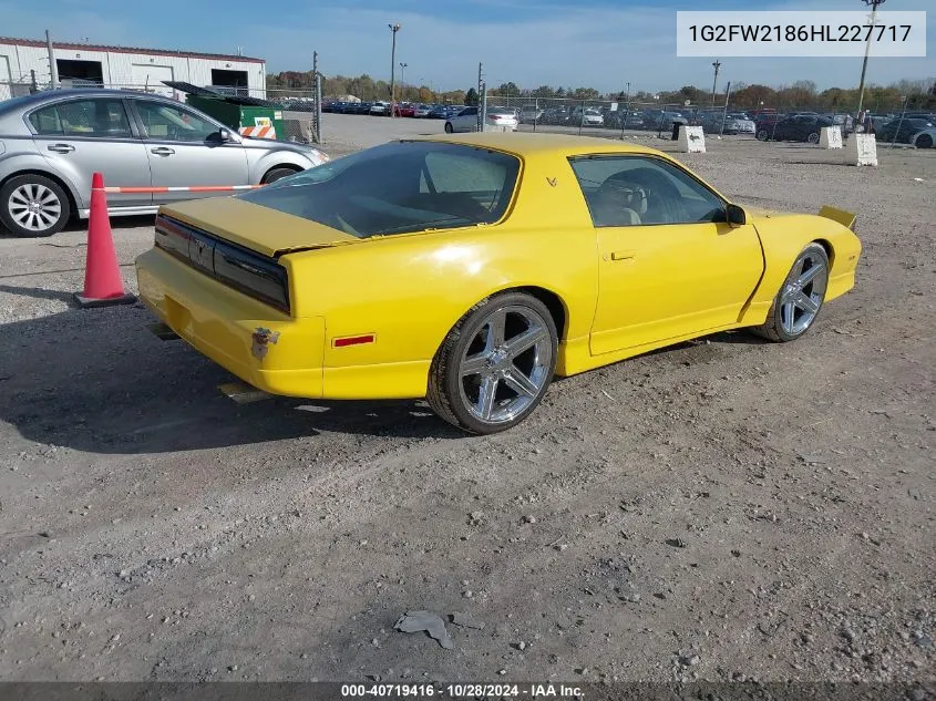 1987 Pontiac Firebird Trans Am VIN: 1G2FW2186HL227717 Lot: 40719416