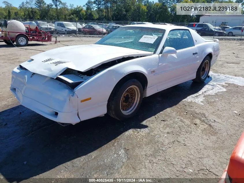 1988 Pontiac Firebird Trans Am/Gta VIN: 1G2FW2182JL239188 Lot: 40525435